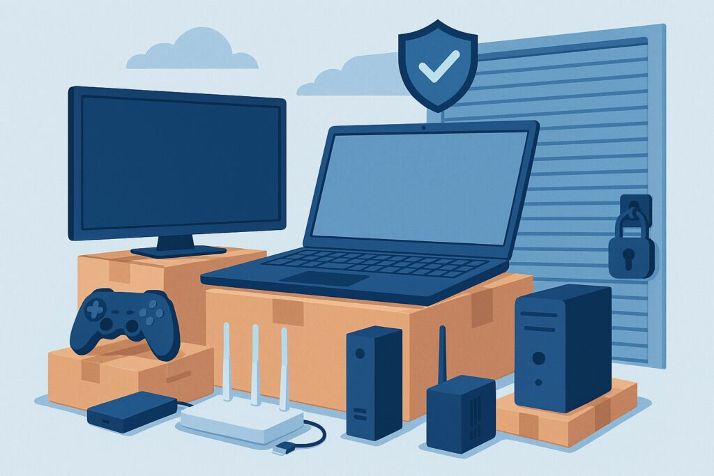 Elektroniikan turvallinen varastointi