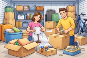 Kuinka pakata tavarat turvallisesti varastoon?