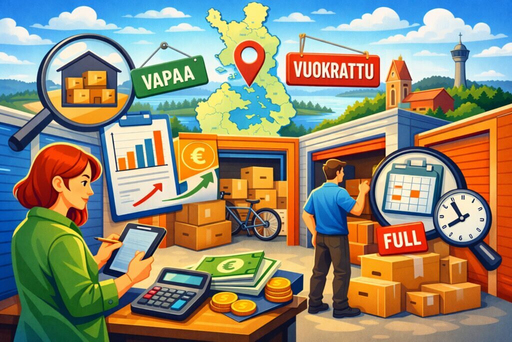 Kuopion alueen varastomarkkinat: hinnat ja saatavuus