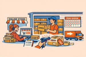 Miten hyödyntää varastoa verkkokaupan sesonkiruuhkassa?