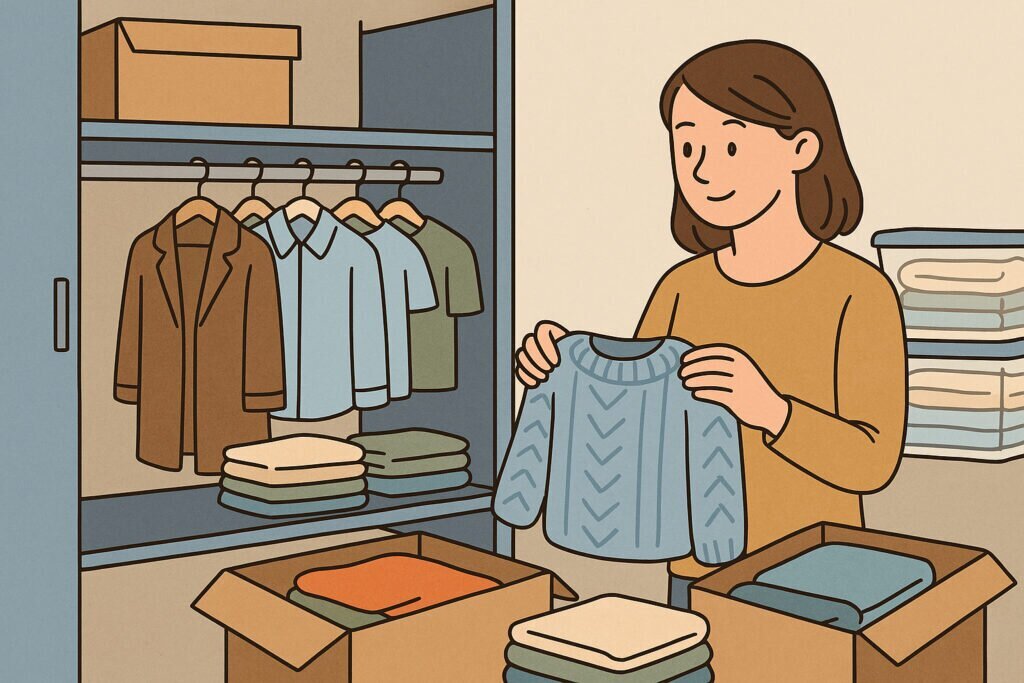 Miten säilyttää vaatteet ja tekstiilit varastossa oikein?