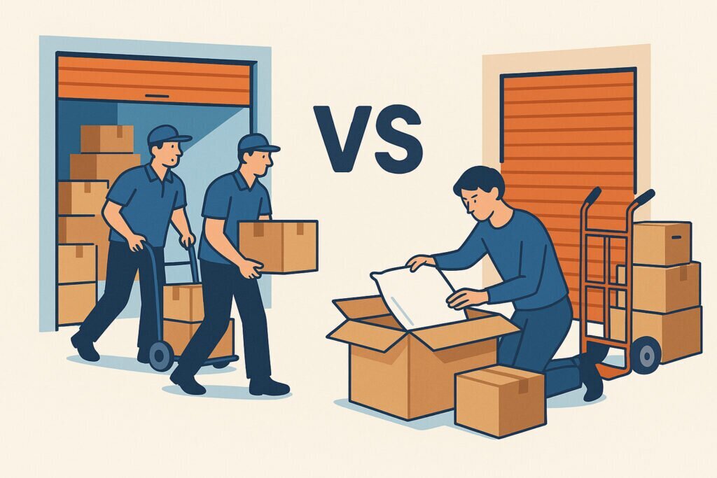 Muuttofirma vai itse – varastoinnin näkökulma?