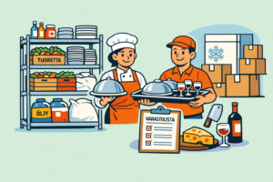 Ravintola- ja catering-alan varastointitarpeet