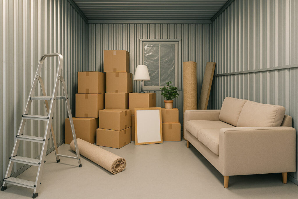 Varasto remontissa tai kodin myynnissä