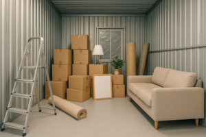 Varasto remontissa tai kodin myynnissä