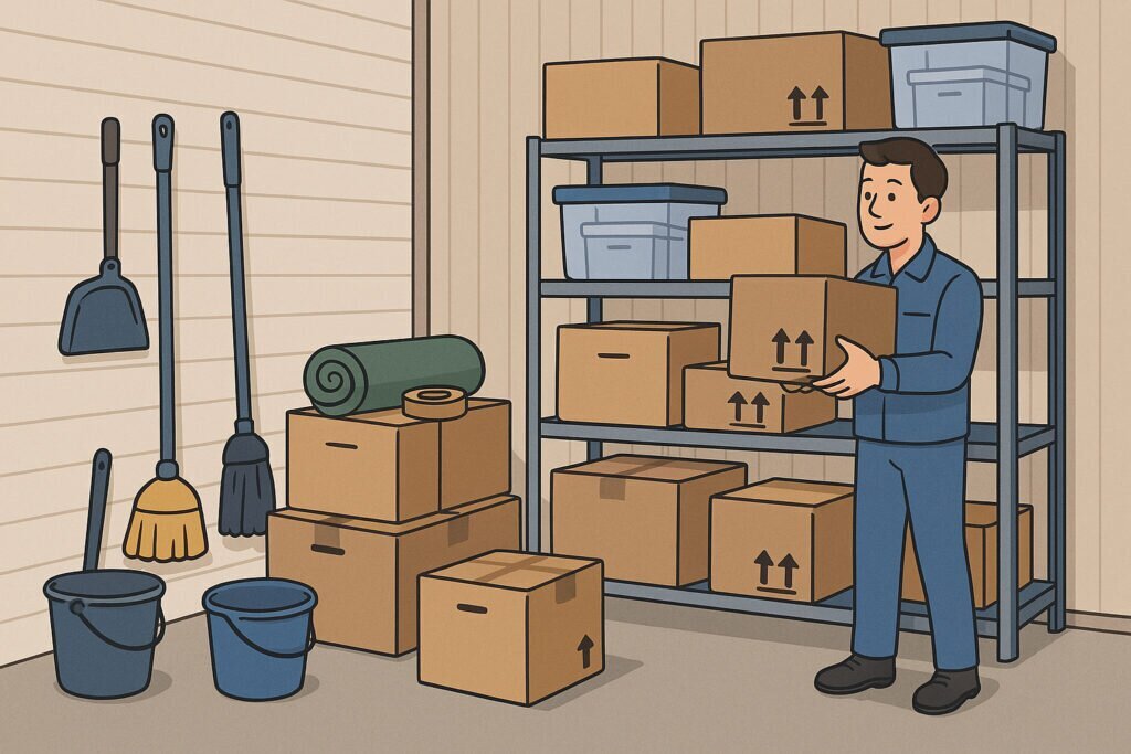 Varaston siisteys ja järjestys: parhaat tavat