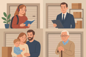 Varastot eri elämäntilanteissa: opiskelija, yrittäjä, lapsiperhe, eläkeläinen